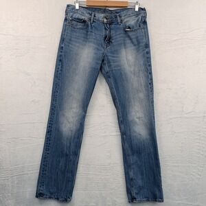 VTG Helix Jeans Men's 36x34 Blue Slim Boot Non-Stretch Skater Grunge Indie Y2K